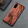 Real Wood Wooden TPU Case For Samsung Galaxy Note 20 Ultra S25 S24 S23 S21 Ultra S20 FE S10 Plus Case Cover Phone Shell Skin Bag