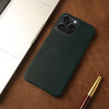 ZWW Crazy House Genuine Leather Cover Case For Iphone 15 Pro Max Case For Iphone 14pro 12 11 XR XS 13 8 Aesthetic Vintage Retro