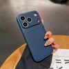 Solid Color Pebbled Texture Phone Case, Minimalist Drop-Resistant Protective Cover with Raised Camera Protection, Compatible with iPhone 12/13/14/15/16/17 Pro Max/Plus/Air Series
