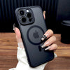 Luxury Matte Hard Case For iPhone 17 16 15 14 13 12 Pro Max 16Pro For Magsafe Mag Safe Wireless Charge Anti-fingerprint Cover