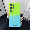 Gradient Liquid Silicone Magnetic Case For Samsung Galaxy S25 S24 S23 S22 S21 S26 Ultra Plus A57 A37 A17 A56 For Magsafe Cover