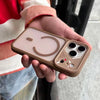 Luxury Shockproof Hybrid Bumper Clear Case for iPhone 17 16 14 15 Plus 13 12 11 Pro Max For Magsafe Magnetic Armor Cooling Cover