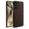 For Samsung Galaxy S24 Ultra S23+ S22Plus S21 S20 FE S10 S9 Case Luxury Fabric Cover For Galaxy Note 20 10 9 8 Cloth Capa Case