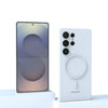 For Samsung Galaxy magnetic case S25 S24 S23 S22 S21 S20 FE Plus S25 Ultra S25 FE Magnetic Liquid Silicone case Plusl Full Cover