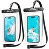 Waterproof Phone Pouch, Waterproof Phone Case with Crossbody Lanyard Compatible for iPhone 17 16 15 14 13 Pro Max Up to 8.9