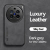 For VIVO X200 Pro Case Silicone Leather Back Cover For VIVO X200Pro Mini X 200 Protection Shell Shockproof Case