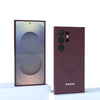 For Magsafe case Samsung Galaxy S25 S24 S23 S22 S21 S20 FE S24 Ultra Liquid silicone magnetic Shockproof Protective Back Cover