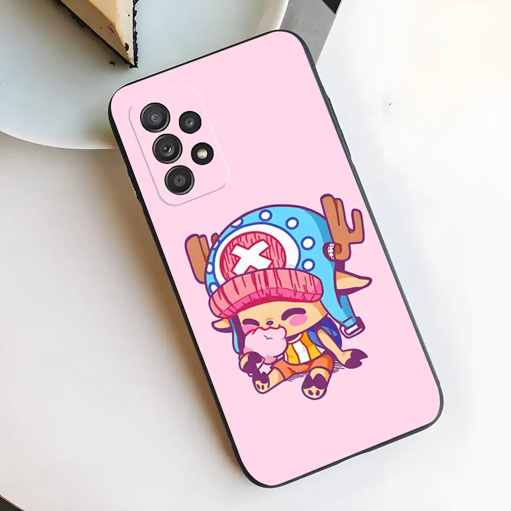 Cute Tony Tony Chopper Phone Case For Samsung S26 S25 Edge S24 S23 S22 S21 S20 Ultra Plus Fe Galaxy Silicon Cover