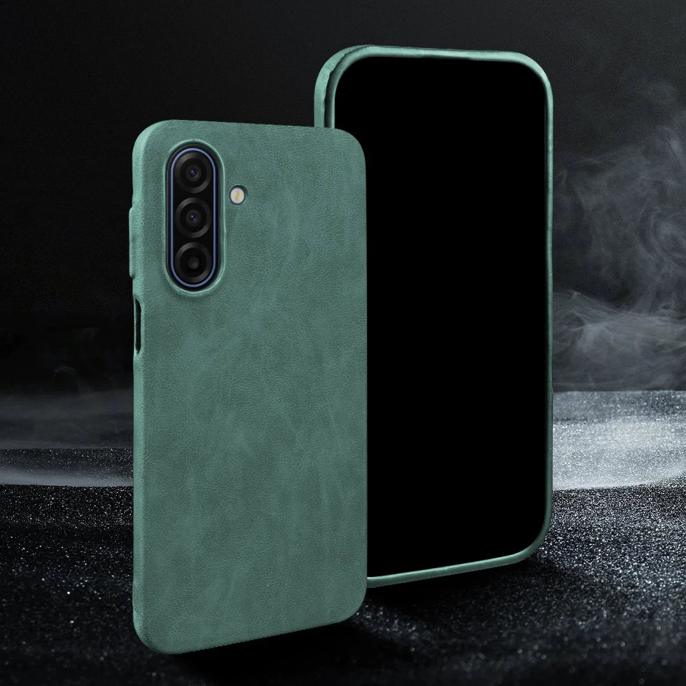 Skin Leather Case For Samsung Galaxy A17 A56 A16 A26 A36 A55 A06 A07 A15 A35 A54 A53 A13 S23 S24 S25 S26 Plus Phone Case Cover