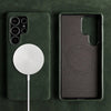 Full Coverage Magnetic ALCANTARA Case For Samsung Galaxy S25 Ultra S24 S23 S21 for Magsafe Artificial Leather Suede Phone Cover
