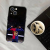 No.19 Football L-Lamine Y-Yamals Phone Case For iPhone 16,15,14,13,12,11,Pro,XS,Max,XR,Plus,E,SE4,Mini Black Soft Cover