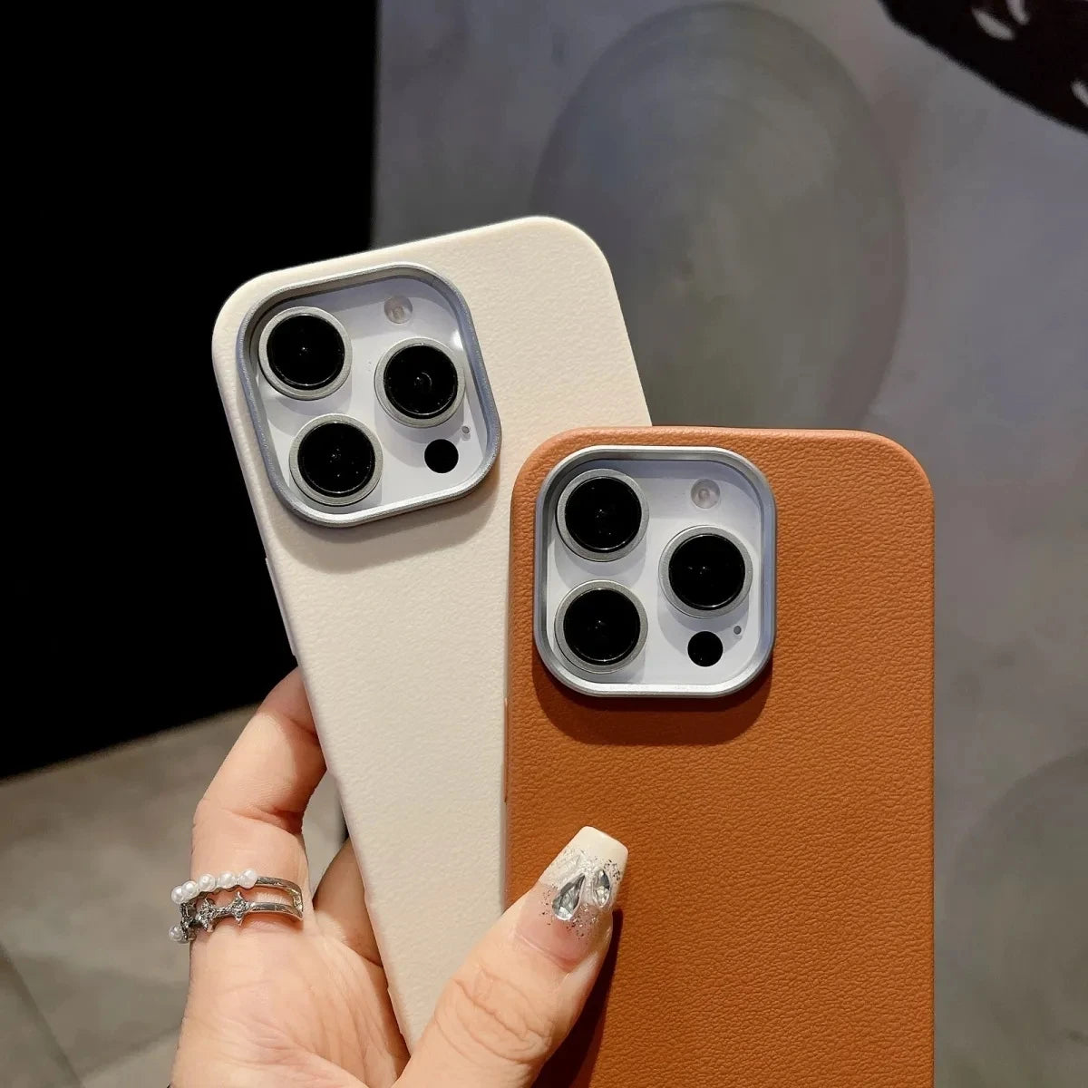Luxury Matte Leather Phone Case For Xiaomi Mi 13T 11 Lite 5G NE Poco F6 F5 F3 X3 X5 X6 M6 Pro 4G Shockproof Silicone Soft Cover