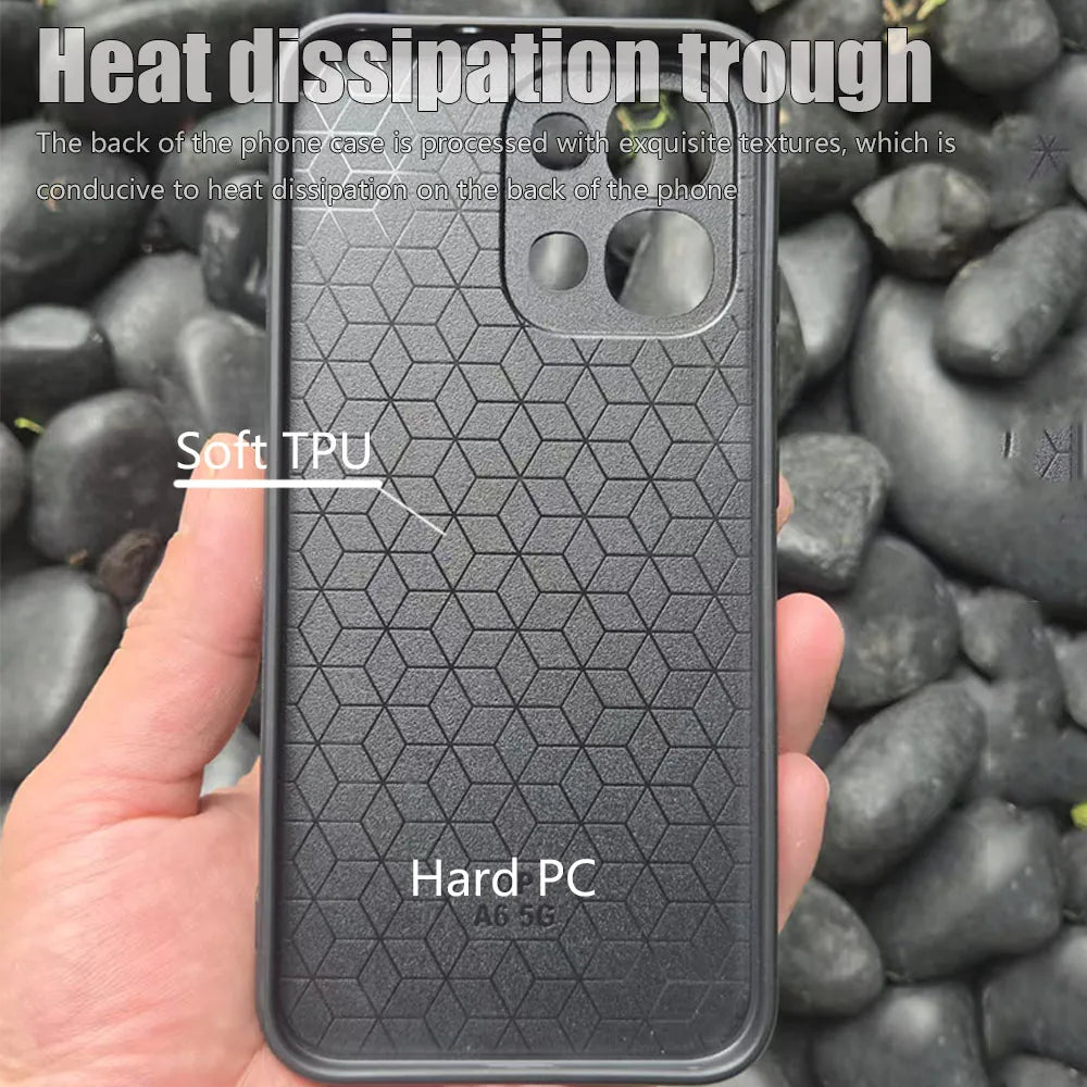 Leather Case For OPPO A6K Silicone Protection Phone Back Cover For oppo A6K Case