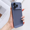 Original Ultra Thin Cooling Heat Dissipation Phone Case For iPhone 17 16 12 15 13 14 Pro Max Plus 17Pro 17 Air Breathable Cover