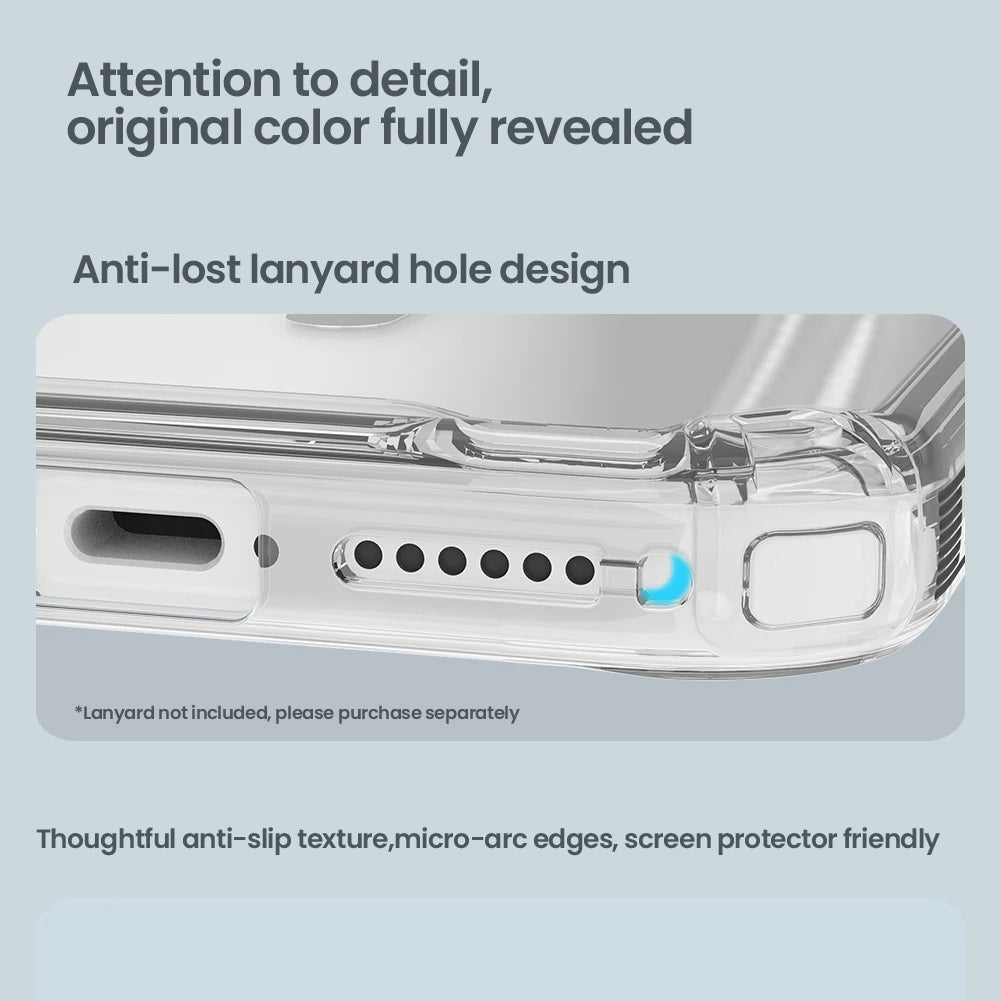 For iPhone 17 Pro MAX Case NILLKIN Nature Pro Magnetic Case For 17 17 Pro Air Fitted Cases Clear Cover