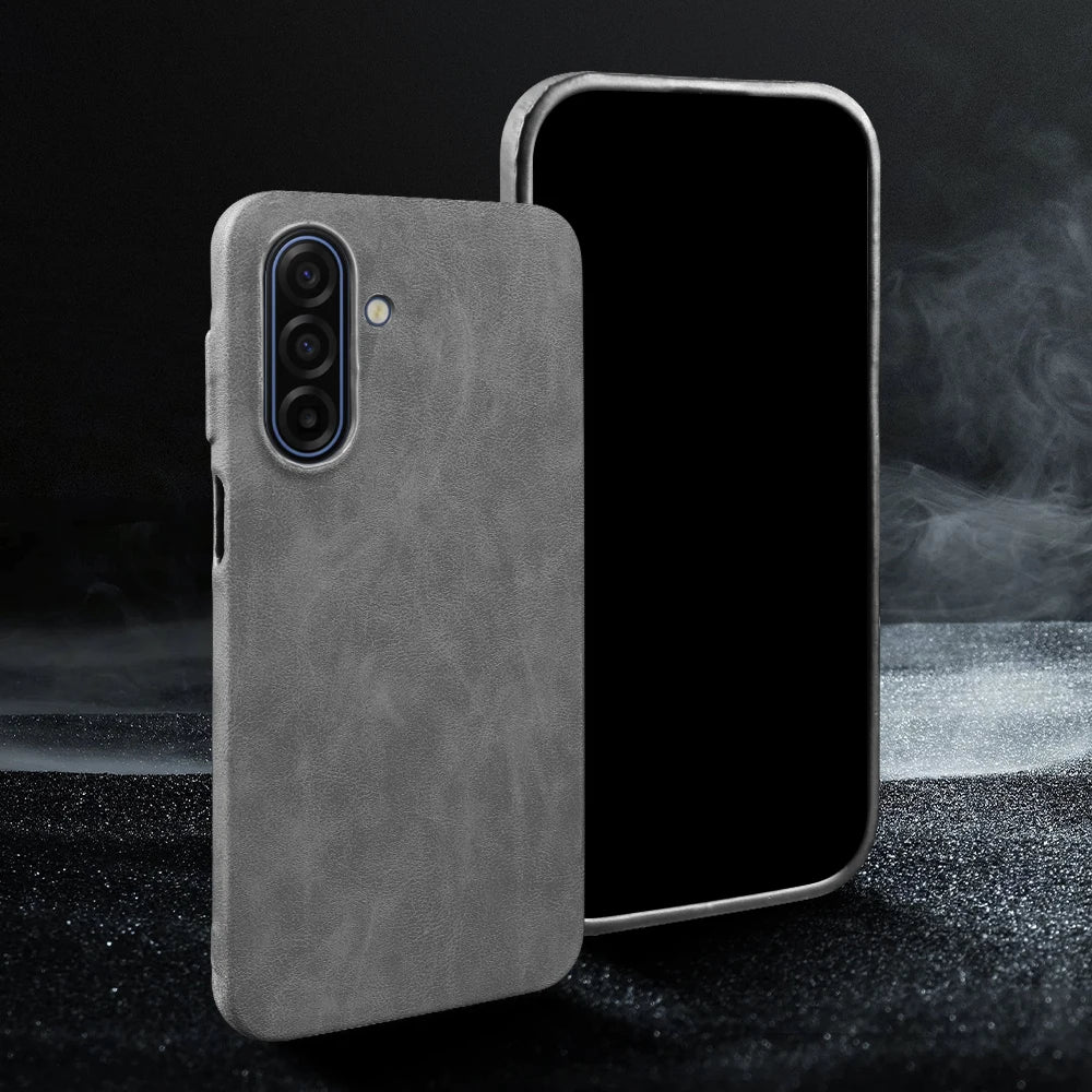 Skin Leather Case For Samsung Galaxy A17 A56 A16 A26 A36 A55 A06 A07 A15 A35 A54 A53 A13 S23 S24 S25 S26 Plus Phone Case Cover