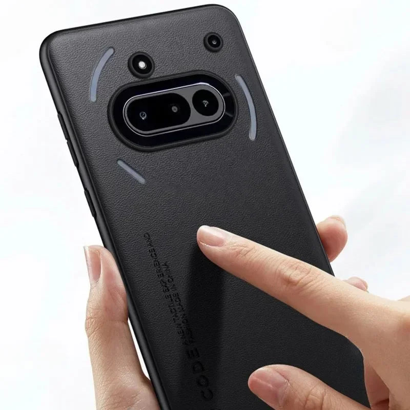 Luxury Leather Case For Nothing Phone 3A Cover Silicone Protection Phone Case For Nothing Phone 3A 3 A Coque