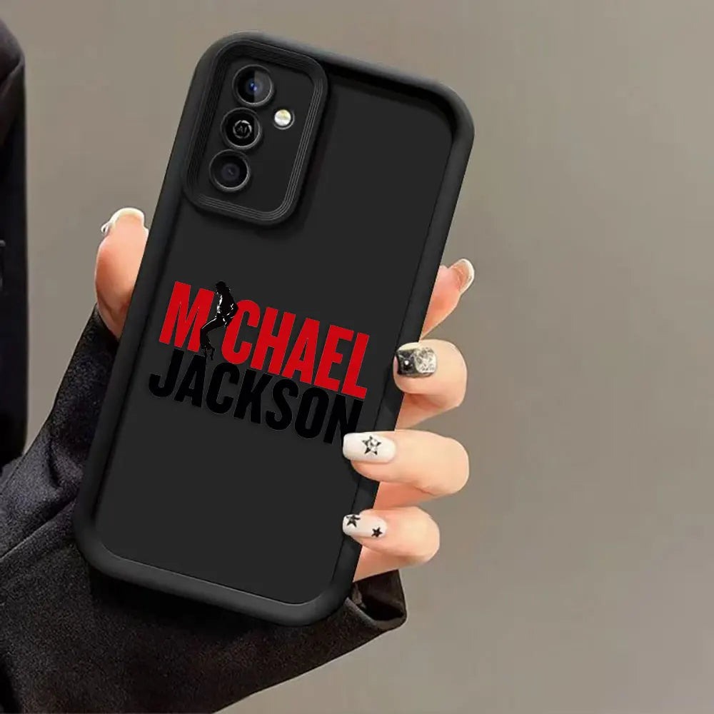 M-Michael J-Jackson Singer Phone Case For Samsung Galaxy S26 S25 S24 S23 S22 S21 FE S20 ULTRA PLUS TPU Case Funda Shell Cover