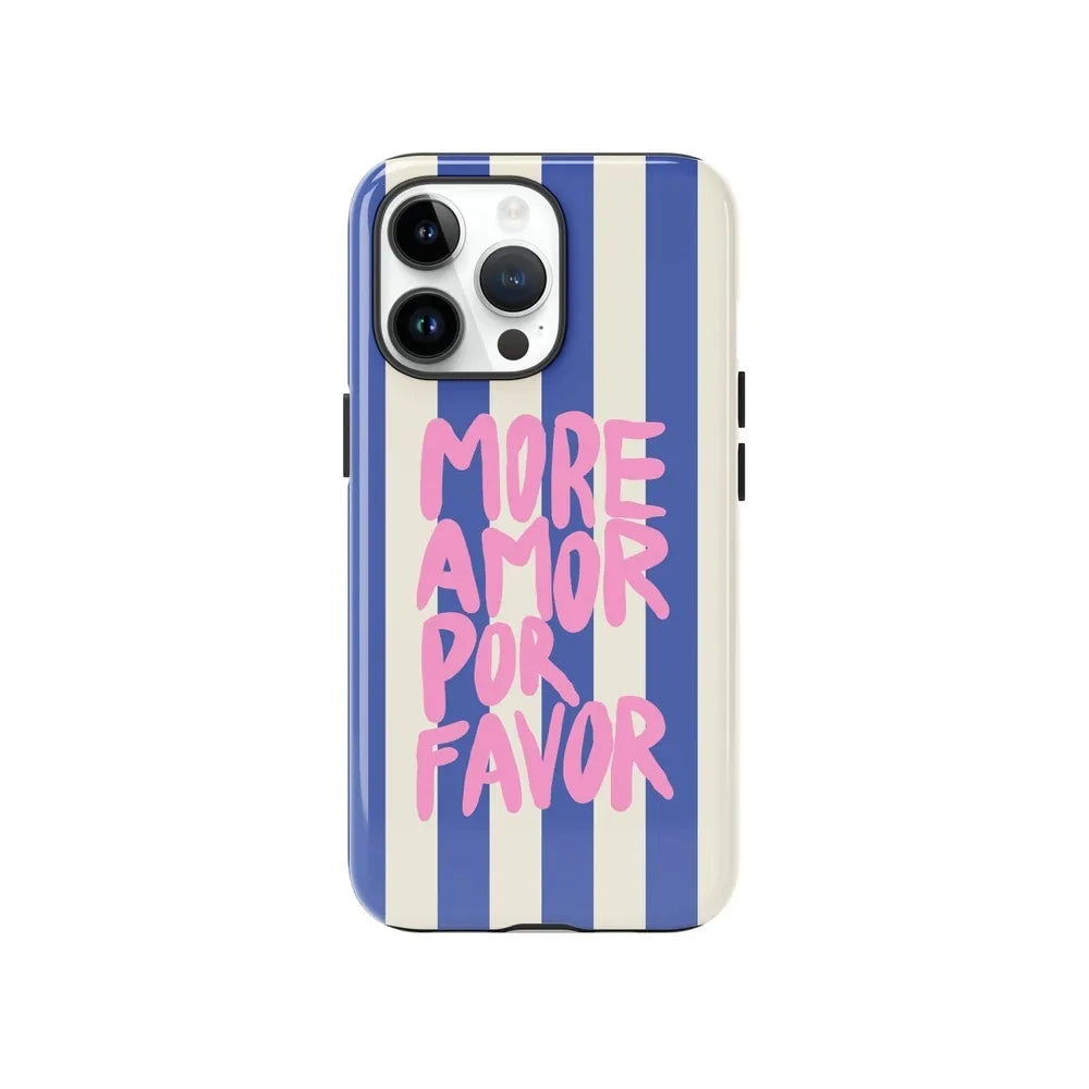More Love Phone Case for iPhone 17 16e 16 15 14 13 12 11 X XS XR XSMAX 7 8 Air Pro Max Plus Luxury Double-layer Back Cover