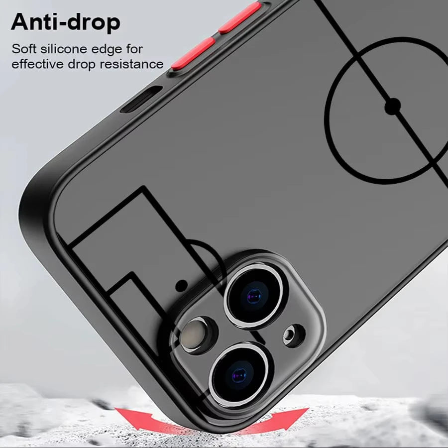 Funny Football Pattern Phone Case For iPhone 13 Mini XS Max 12 13 11 Pro Max 15 16 17 14 Plus X XS Max XR Shockproof Hard Cover