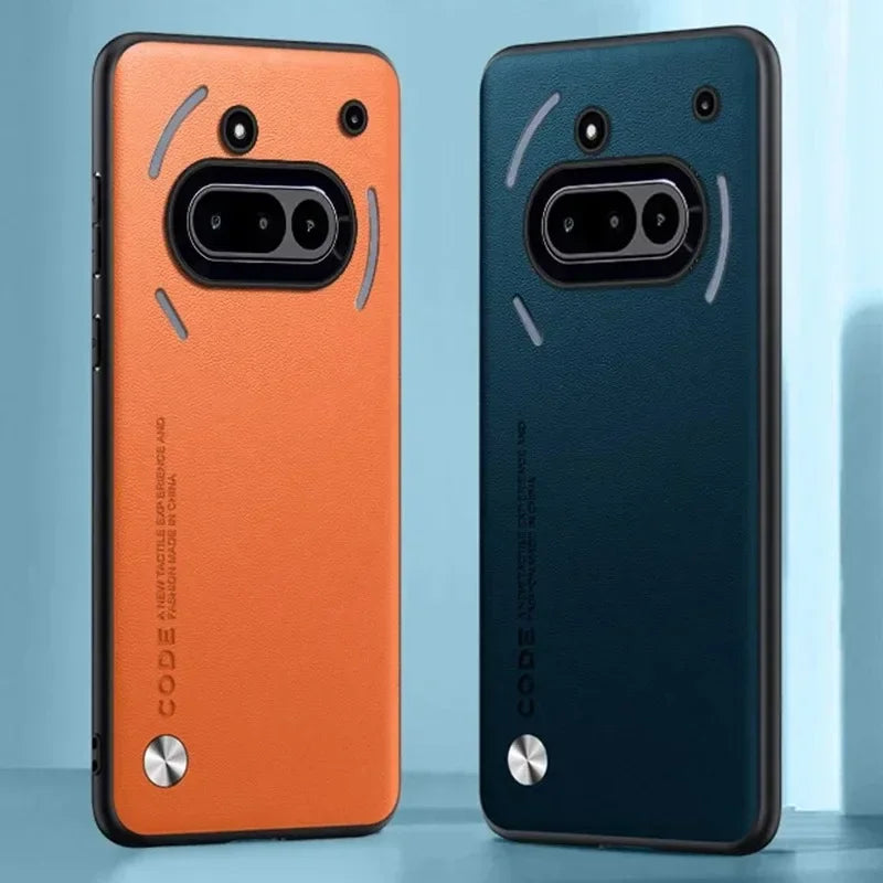 Luxury Leather Case For Nothing Phone 3A Cover Silicone Protection Phone Case For Nothing Phone 3A 3 A Coque