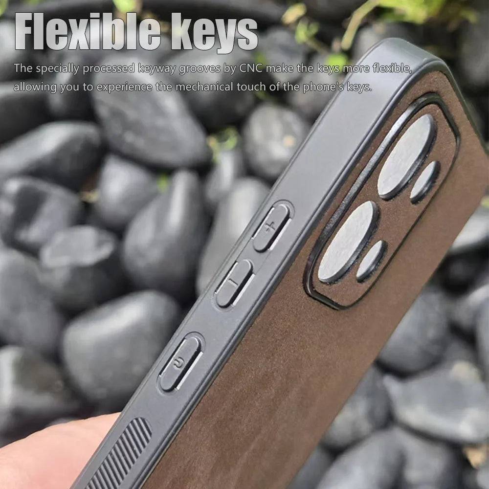 Leather Case For OPPO A6K Silicone Protection Phone Back Cover For oppo A6K Case