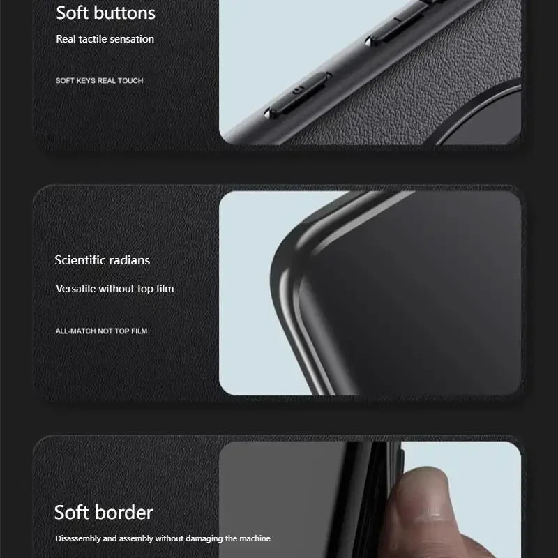 Luxury Leather Case For Nothing Phone 3A Cover Silicone Protection Phone Case For Nothing Phone 3A 3 A Coque