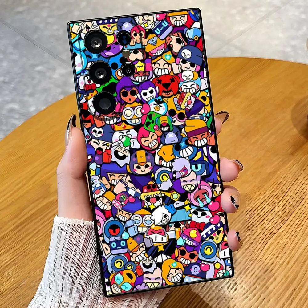Game B-Brawl S-Stars-SES Phone Case For Samsung S26 S25 Edge S24 S23 S22 Ultra Plus Fe A57 A37 A17 A56 5G Silicon Cover