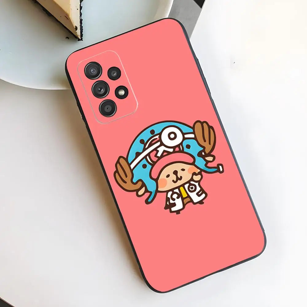 Cute Tony Tony Chopper Phone Case For Samsung S26 S25 Edge S24 S23 S22 S21 S20 Ultra Plus Fe Galaxy Silicon Cover