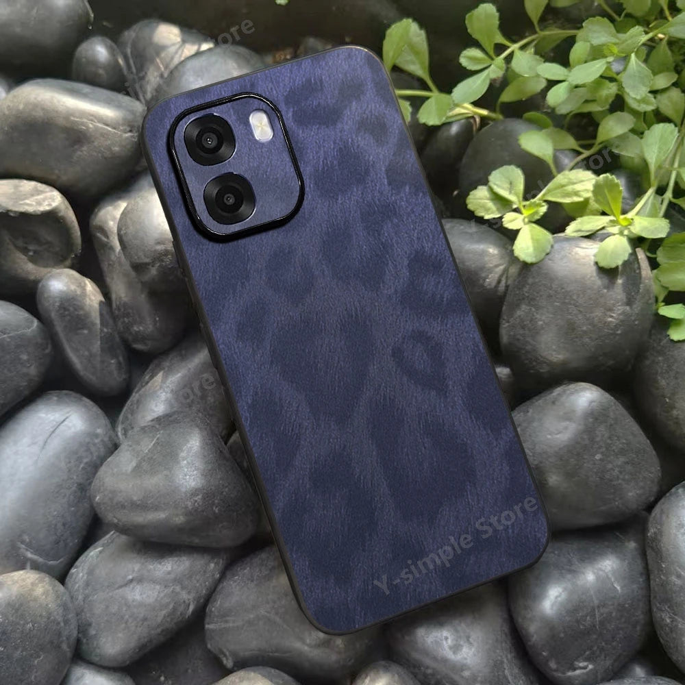 Leather Case For OPPO A6K Silicone Protection Phone Back Cover For oppo A6K Case
