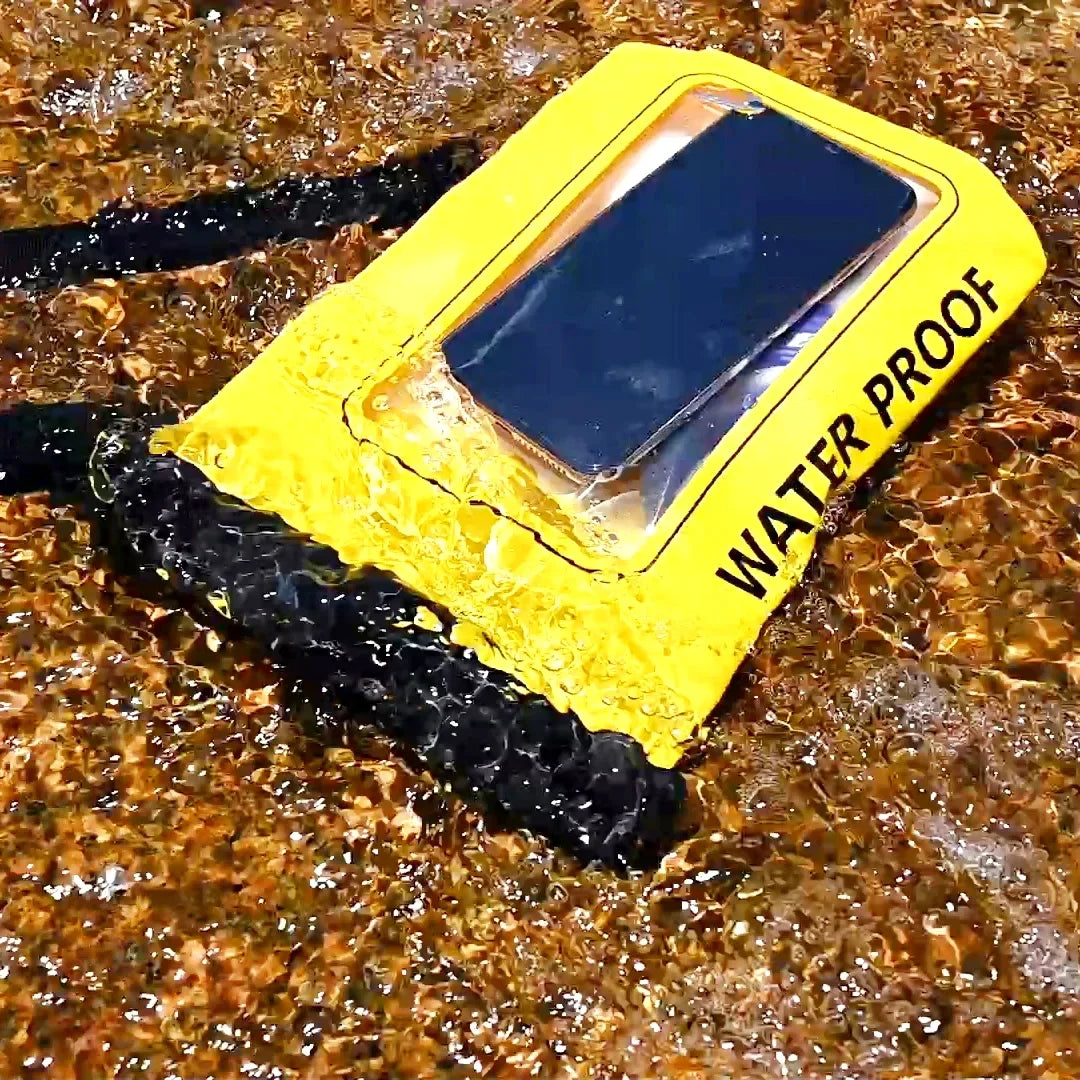 HAISSKY 1.8L Mobile Phone Waterproof Pouch For iPhone 17 16 Pro Max 15 Plus 16E Swimming Rafting Boating Beach Crossbody Bags