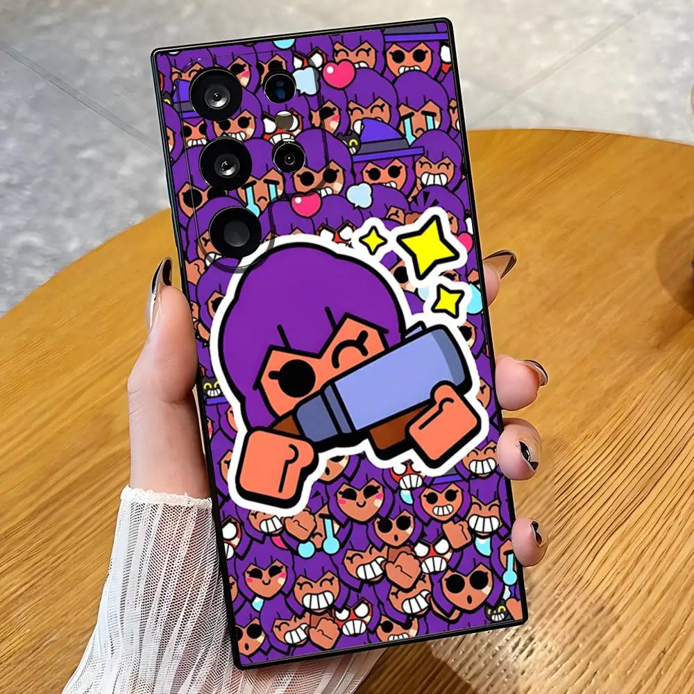 Game B-Brawl S-Stars-SES Phone Case For Samsung S26 S25 Edge S24 S23 S22 Ultra Plus Fe A57 A37 A17 A56 5G Silicon Cover