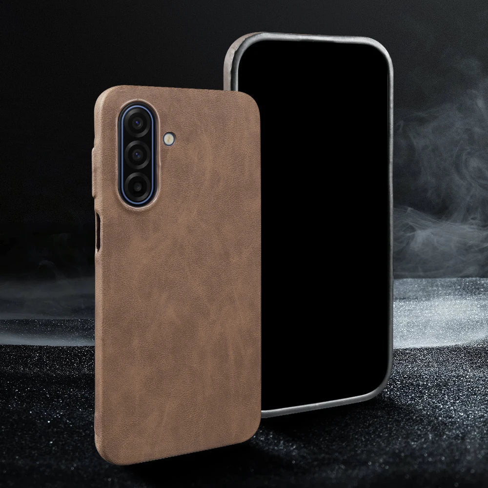 Skin Leather Case For Samsung Galaxy A17 A56 A16 A26 A36 A55 A06 A07 A15 A35 A54 A53 A13 S23 S24 S25 S26 Plus Phone Case Cover