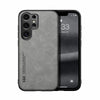 Luxury Leather Ultra Thin Phone Case For Samsung Galaxy S26 S25 S24 S23 S22 S21 Ultra Plus Silky Feel Soft Cover For Car Holder