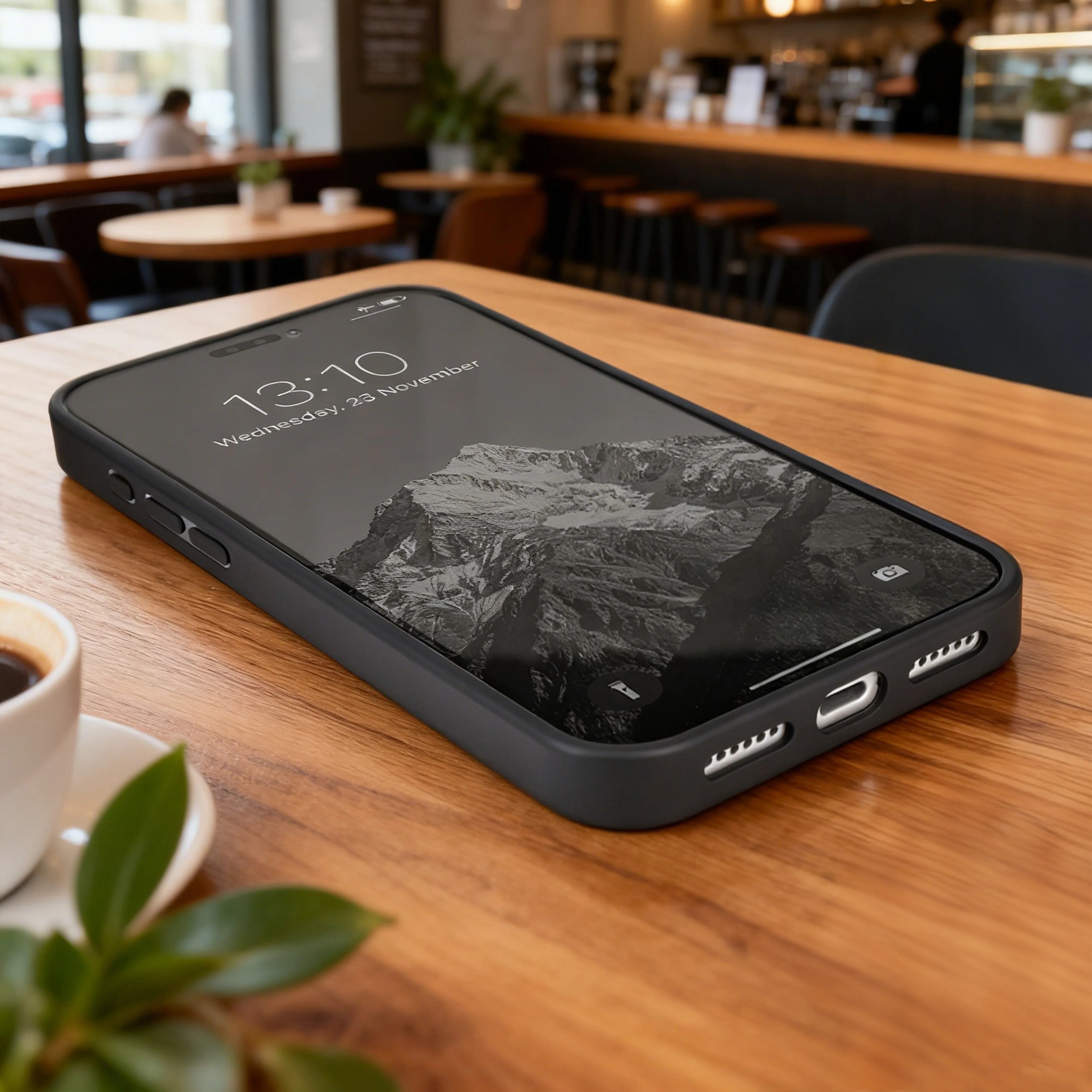 Luxury Shockproof Walnut Cherry Wood Phone Case For iPhone, 17 Pro, 17 Pro Max Soft Bumper Cases Cover