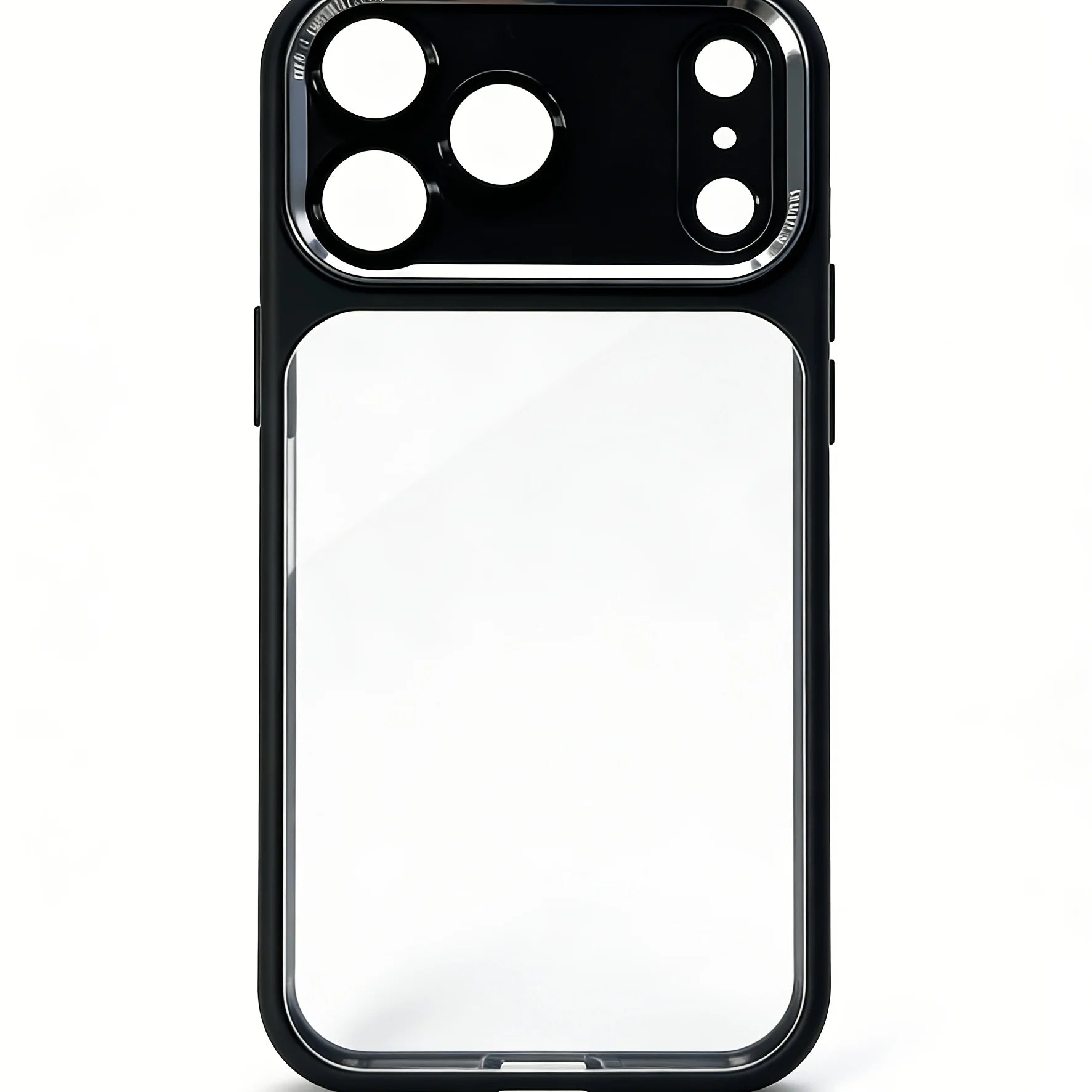 Magnetic Absorption Transparent Case for iPhone 17 Series Anti Shock Frosted Back Cover Camera Lens Protection Fingerprint Resistant Ultra Thin Case
