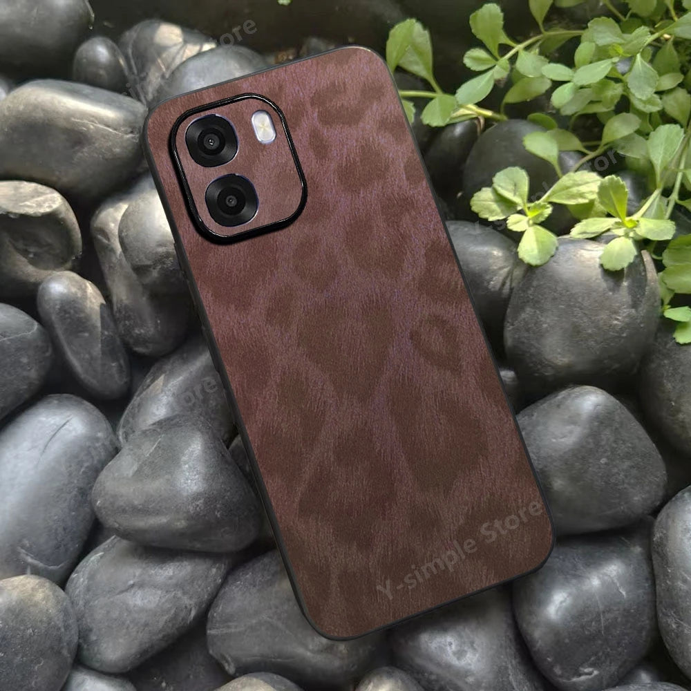 Leather Case For OPPO A6K Silicone Protection Phone Back Cover For oppo A6K Case