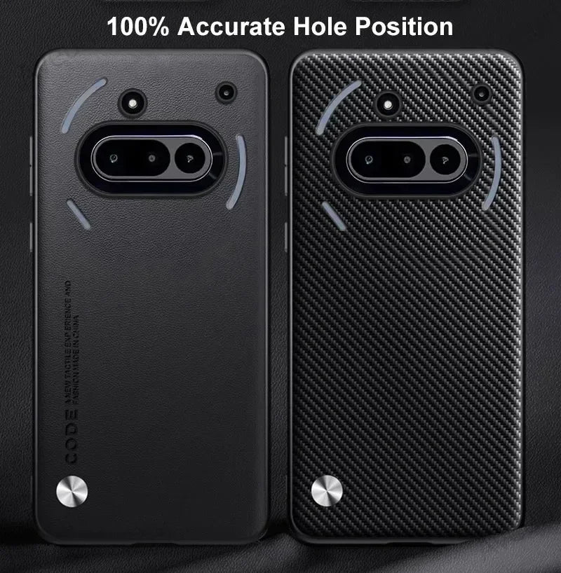 Luxury Leather Case For Nothing Phone 3A Cover Silicone Protection Phone Case For Nothing Phone 3A 3 A Coque
