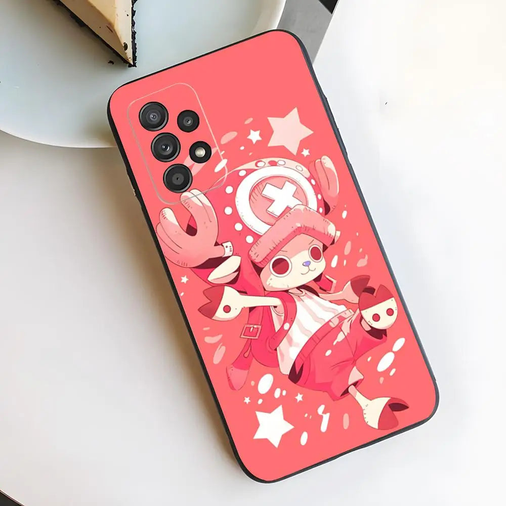 Cute Tony Tony Chopper Phone Case For Samsung S26 S25 Edge S24 S23 S22 S21 S20 Ultra Plus Fe Galaxy Silicon Cover