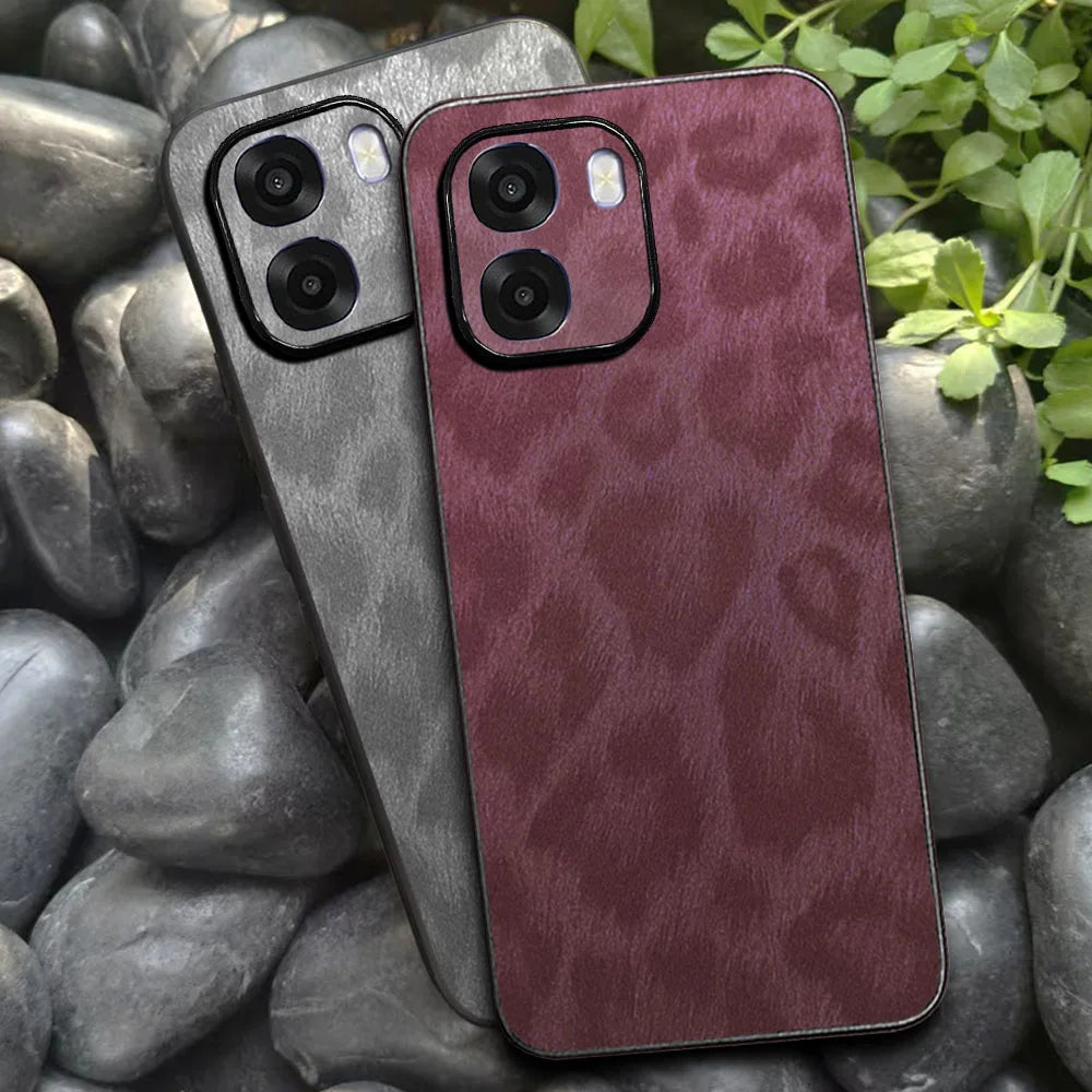 Leather Case For OPPO A6K Silicone Protection Phone Back Cover For oppo A6K Case