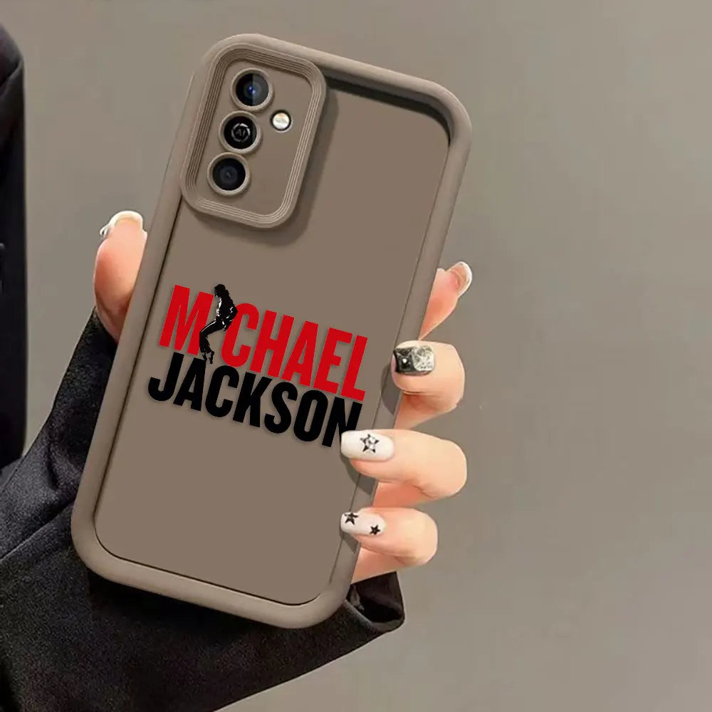 M-Michael J-Jackson Singer Phone Case For Samsung Galaxy S26 S25 S24 S23 S22 S21 FE S20 ULTRA PLUS TPU Case Funda Shell Cover