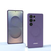 For Samsung Galaxy magnetic case S25 S24 S23 S22 S21 S20 FE Plus S25 Ultra S25 FE Magnetic Liquid Silicone case Plusl Full Cover