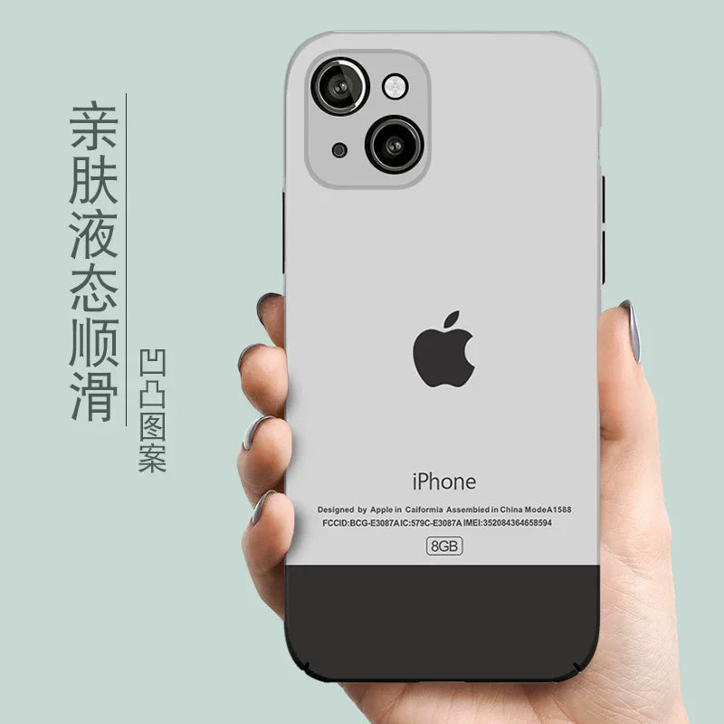 Instantly become the First Generation for iPhone 17e 16 15 14 13 12 11 Pro Max XS XR MAX 7 8 Magsafe Retro Sentiment Phone Case