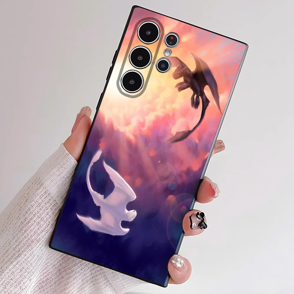 How To T-Train Your D-Dragons Phone Case For Samsung S Series S21 S22 S23 S24 S25 FE Plus Ultra TPU Soft To Skin-friendly Case