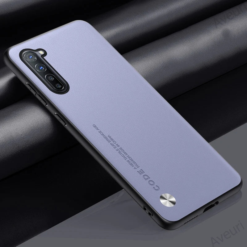 Luxury PU Leather Case For OPPO Find X2 Lite Back Cover Silicone Shockproof Protection Phone Case For OPPO Reno 3 5G FindX2 Lite