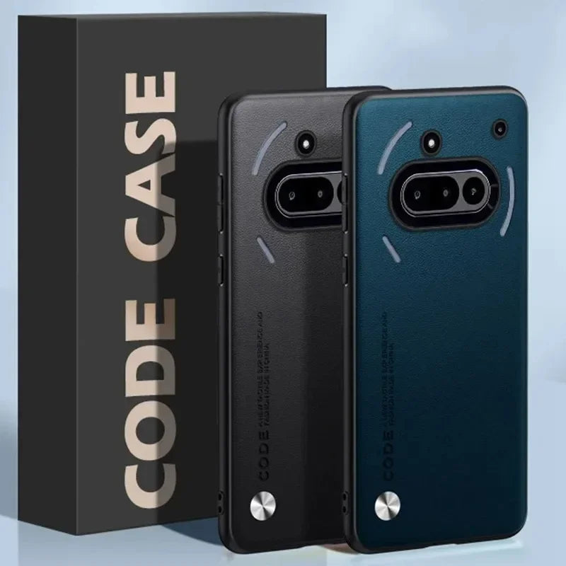 Luxury Leather Case For Nothing Phone 3A Cover Silicone Protection Phone Case For Nothing Phone 3A 3 A Coque