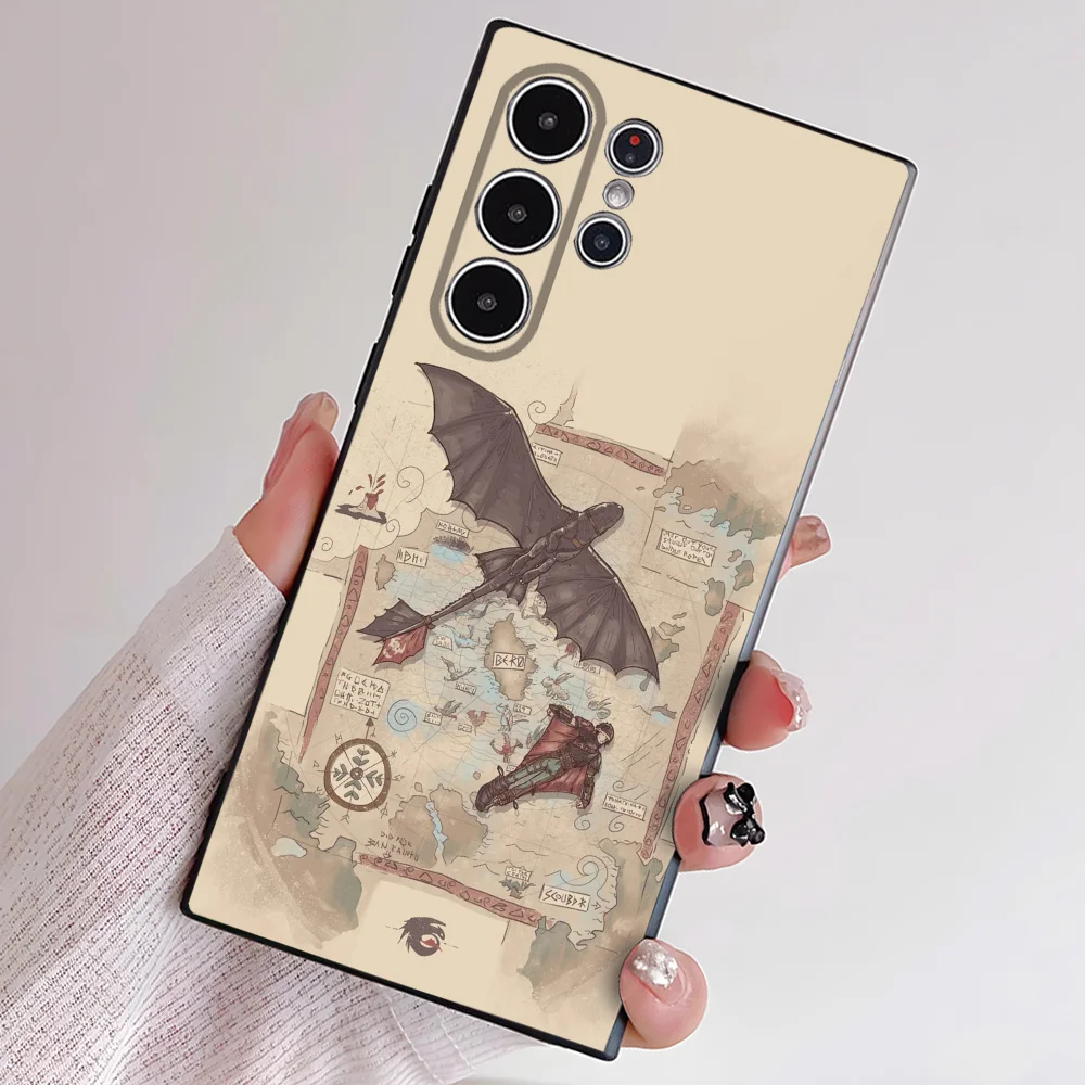 How To T-Train Your D-Dragons Phone Case For Samsung S Series S21 S22 S23 S24 S25 FE Plus Ultra TPU Soft To Skin-friendly Case