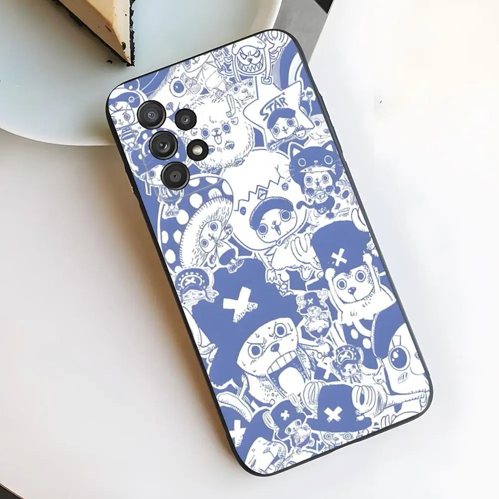 Cute Tony Tony Chopper Phone Case For Samsung S26 S25 Edge S24 S23 S22 S21 S20 Ultra Plus Fe Galaxy Silicon Cover