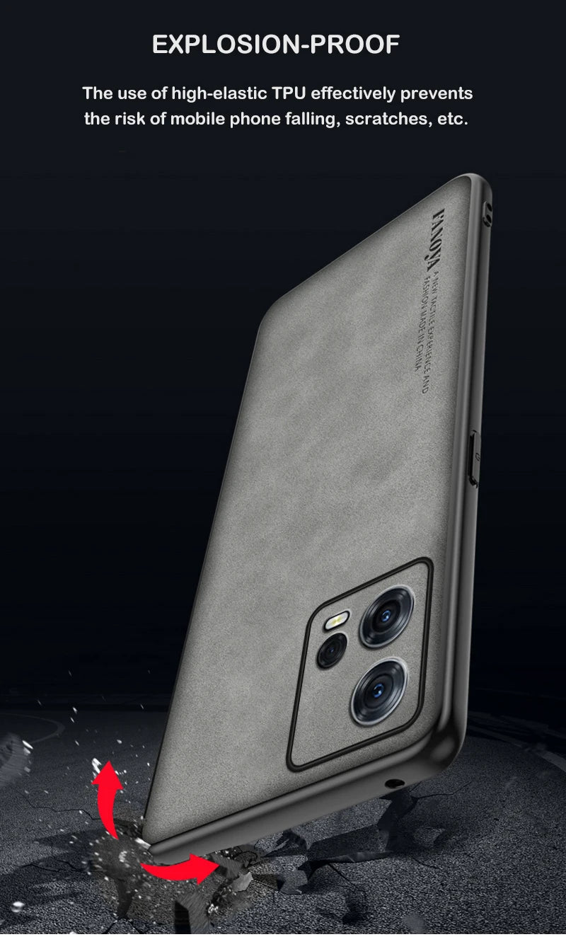 For Motorola Moto Edge 30 Fusion Case Sheepskin Pu Leather Matte Cover For Moto Edge 30 ULTRA S30 Pro Silicone Shockproof Case