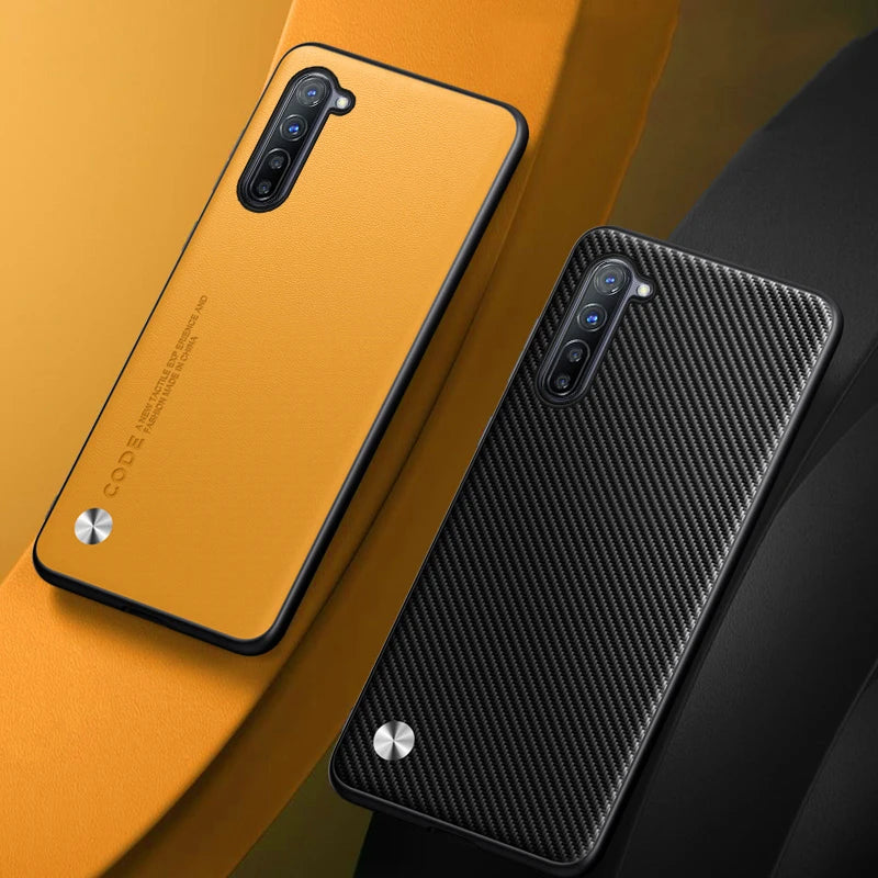 Luxury PU Leather Case For OPPO Find X2 Lite Back Cover Silicone Shockproof Protection Phone Case For OPPO Reno 3 5G FindX2 Lite